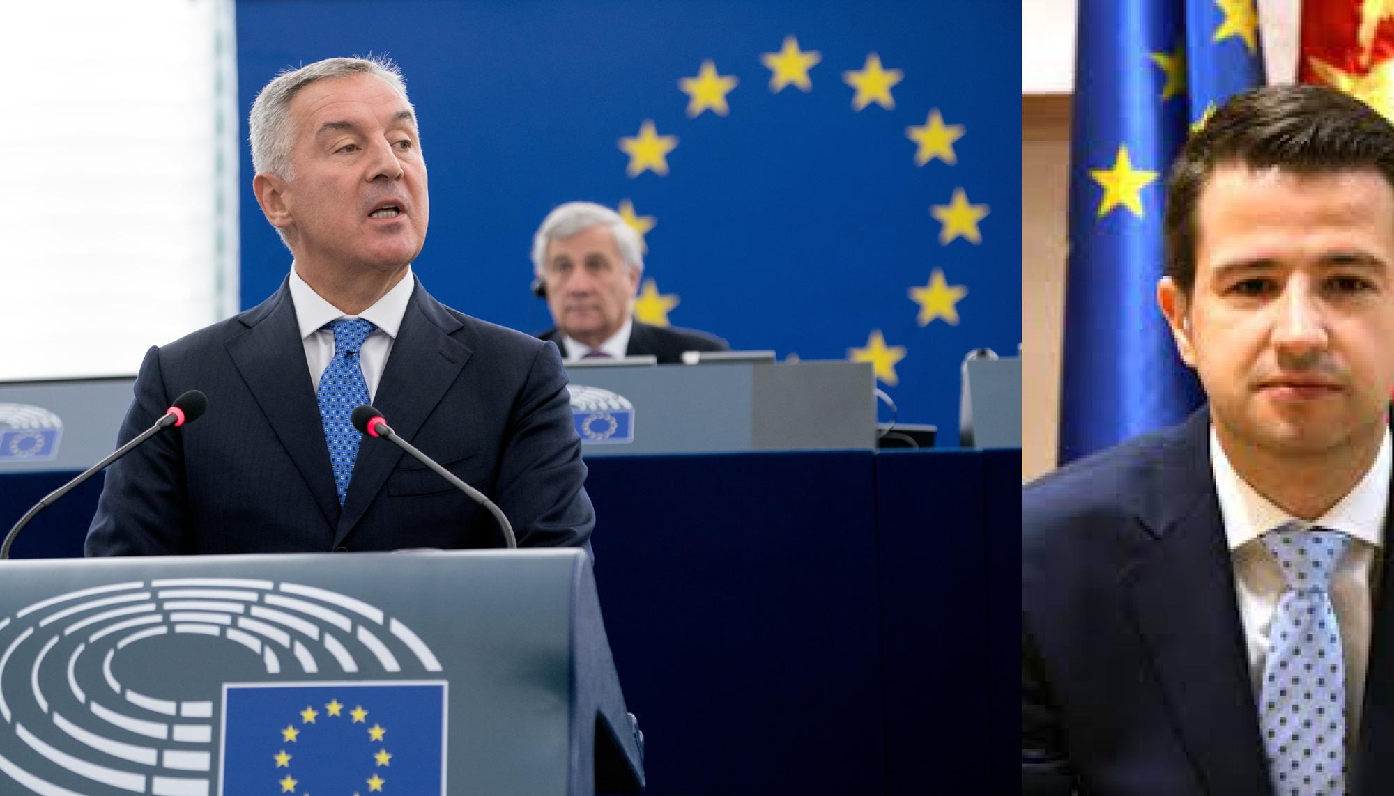 Đukanović y Milatović.